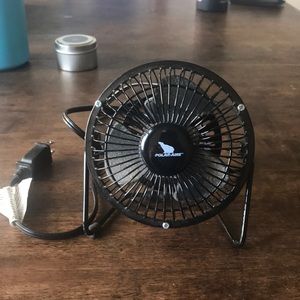 Small desk fan